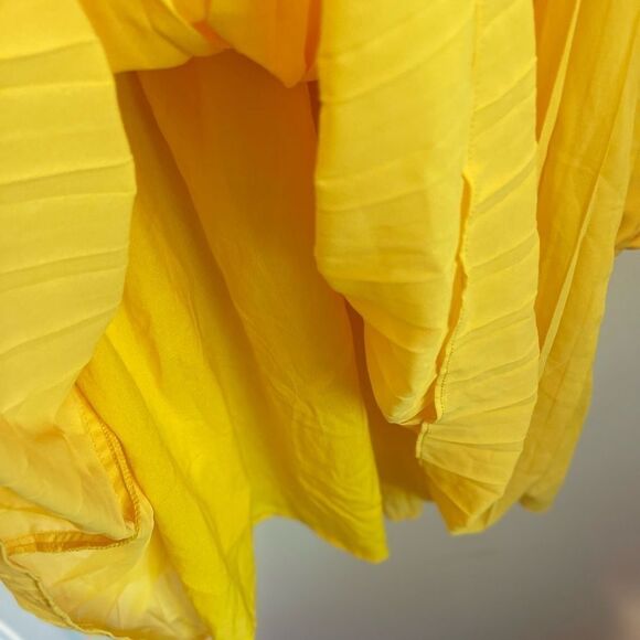 ENDLESS ROSE One Shoulder Yellow Mini Dress.Size S - Picture 9 of 16